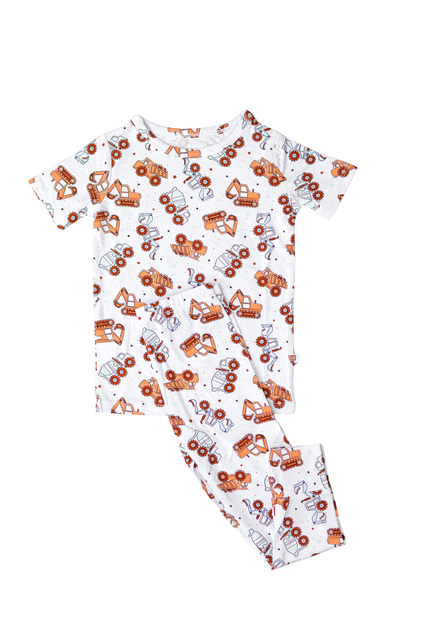 Dirt Digger Two Piece Pajama Set