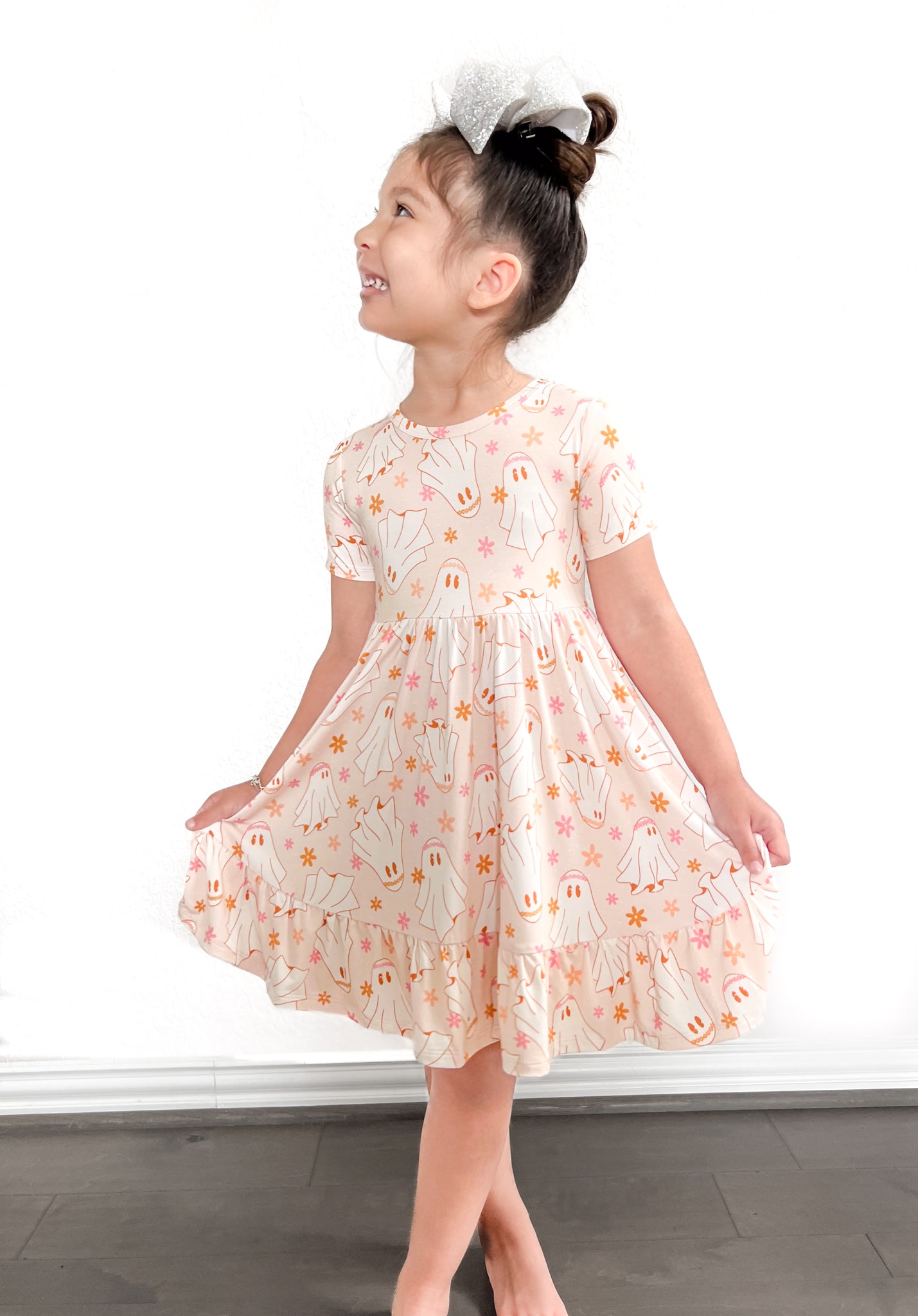 Halloween Ghost Twirl Dress Halloween Ghost Twirl Dress
