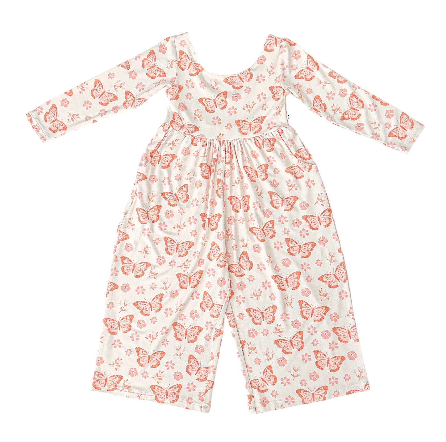 Butterfly bamboo jumper for girls. Shop all the bamboo daywear.