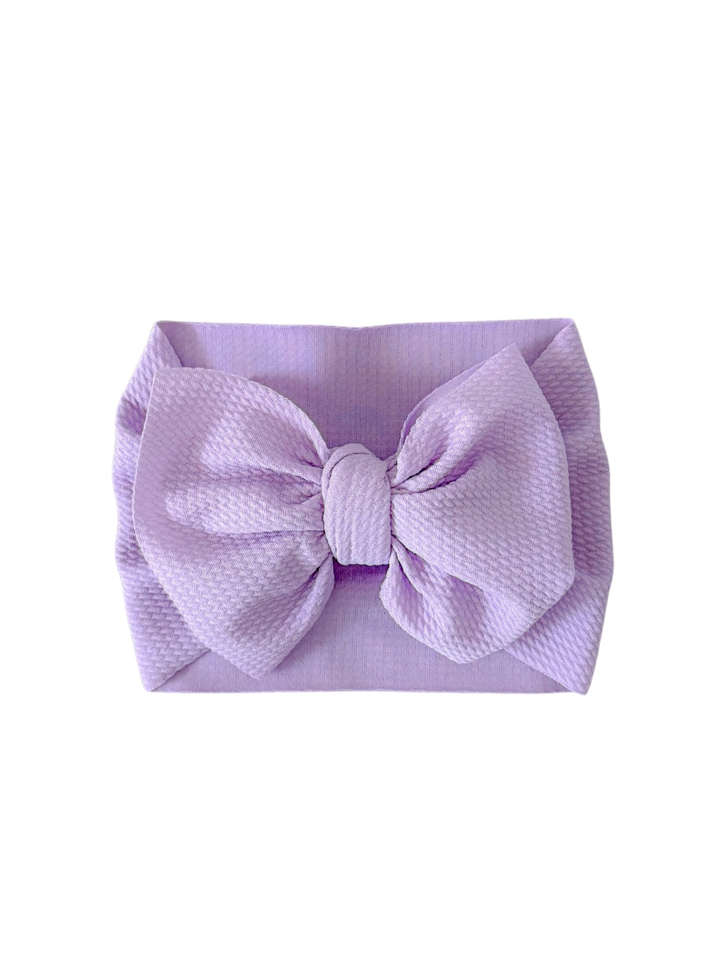 Lavender Headwrap Bow