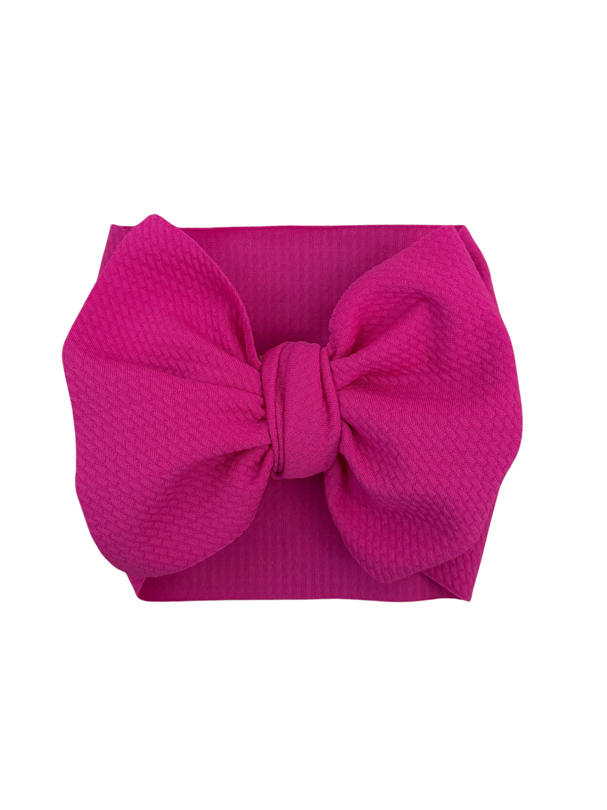 Magenta Headwrap Bow