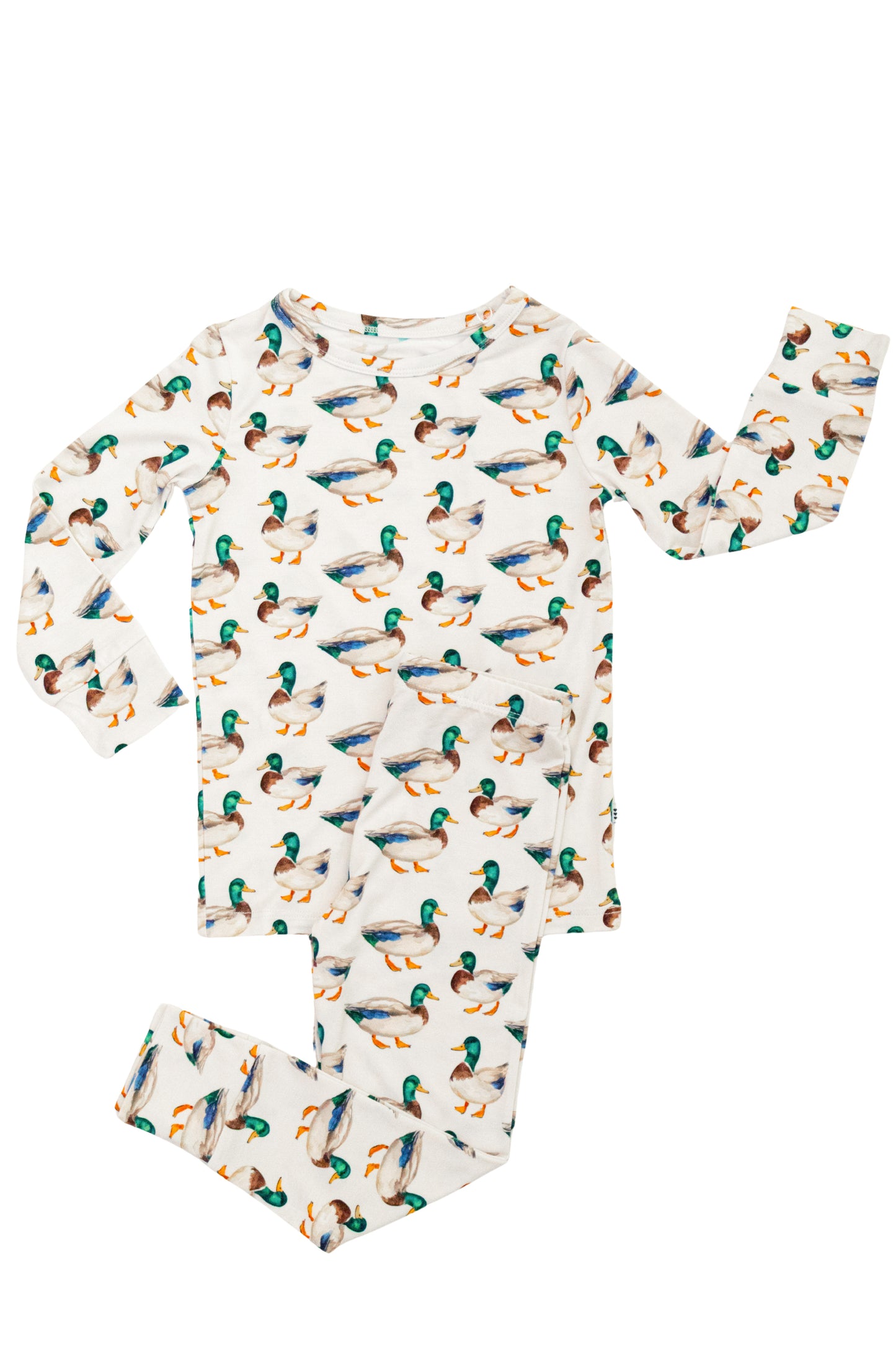 Mallard Mornings Two Piece Pajama Set