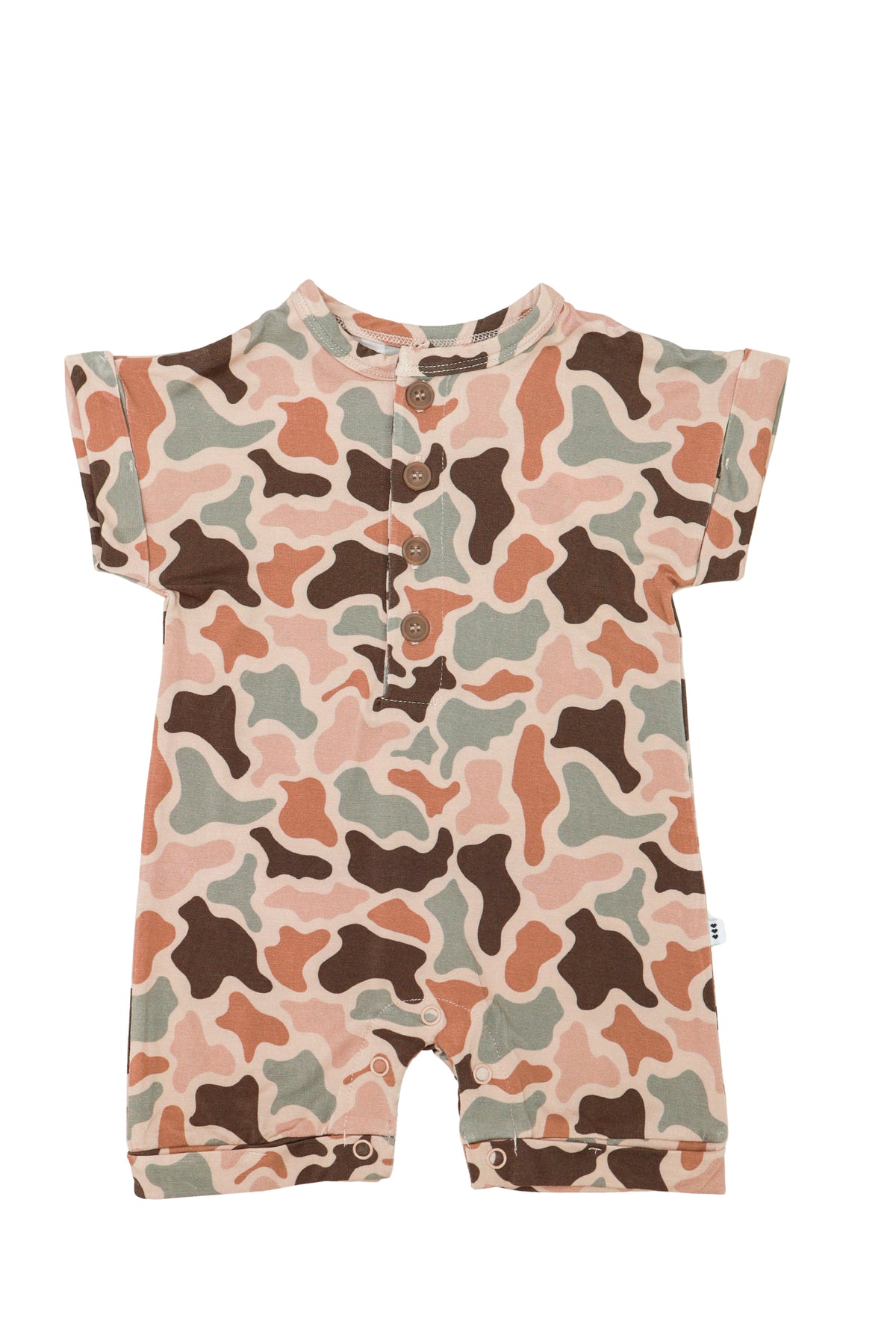 Harvest Duck Camo Shortie Romper