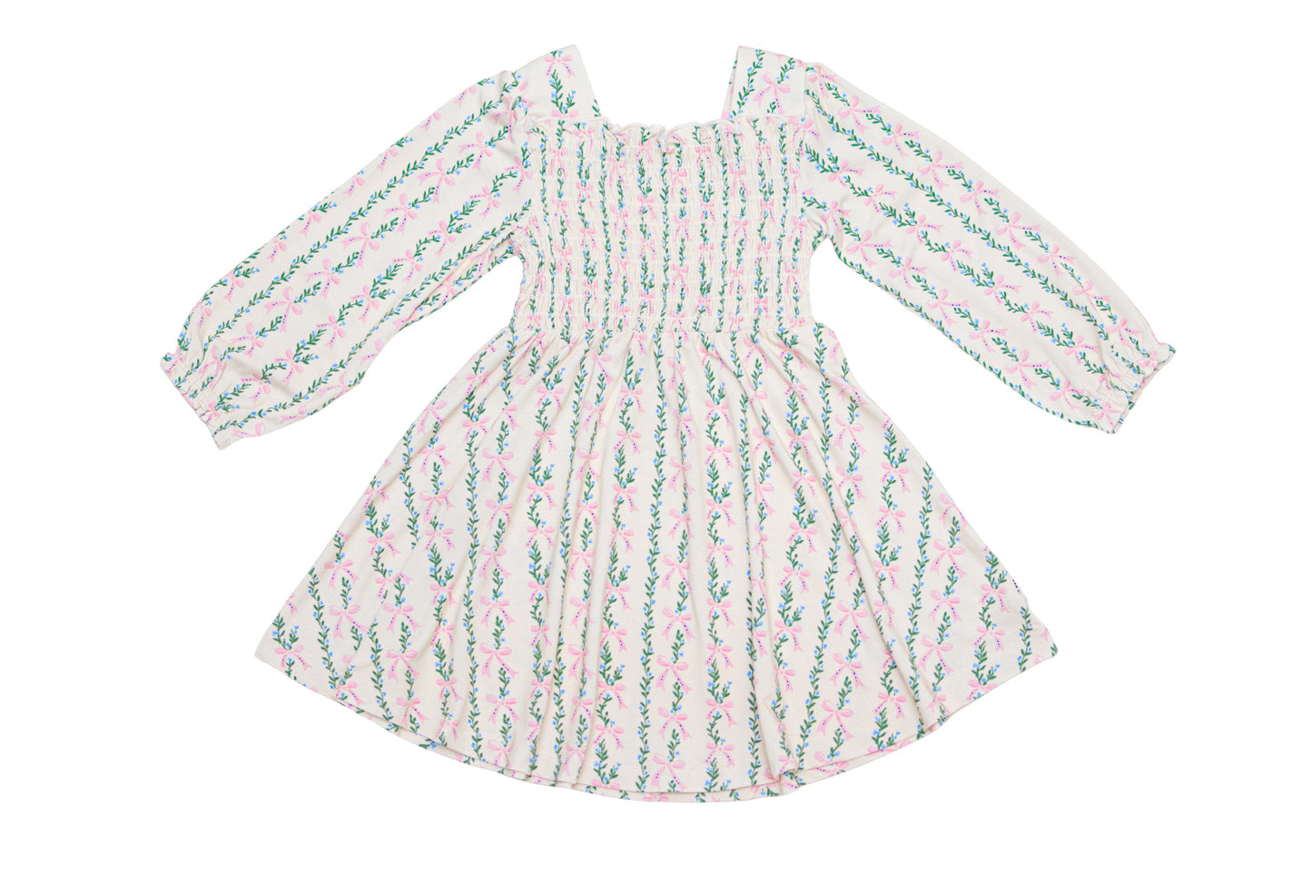 Arabella Smocked Twirl Dress