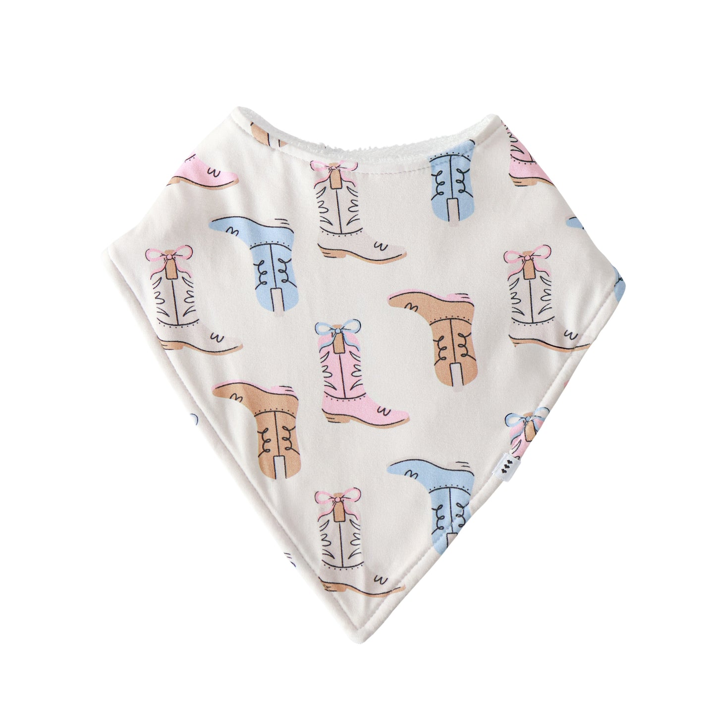 Boot Scootin' Babe Bamboo Bib