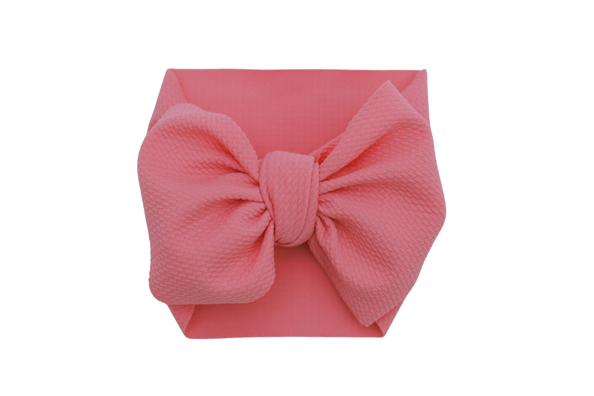 Jul Mauve Headwrap Bow