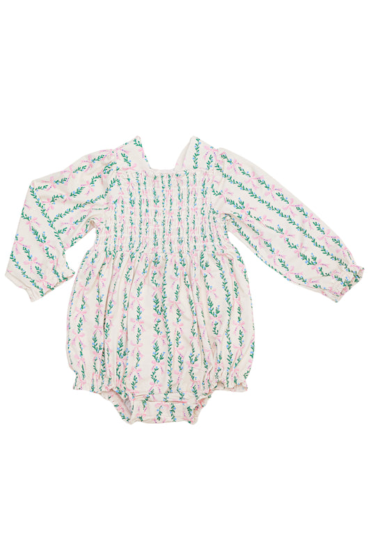 Arabella Smocked Bubble Romper