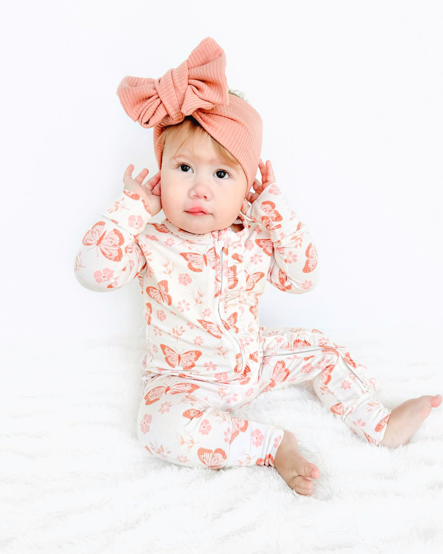 Ella Ruffle Convertible Zip Romper