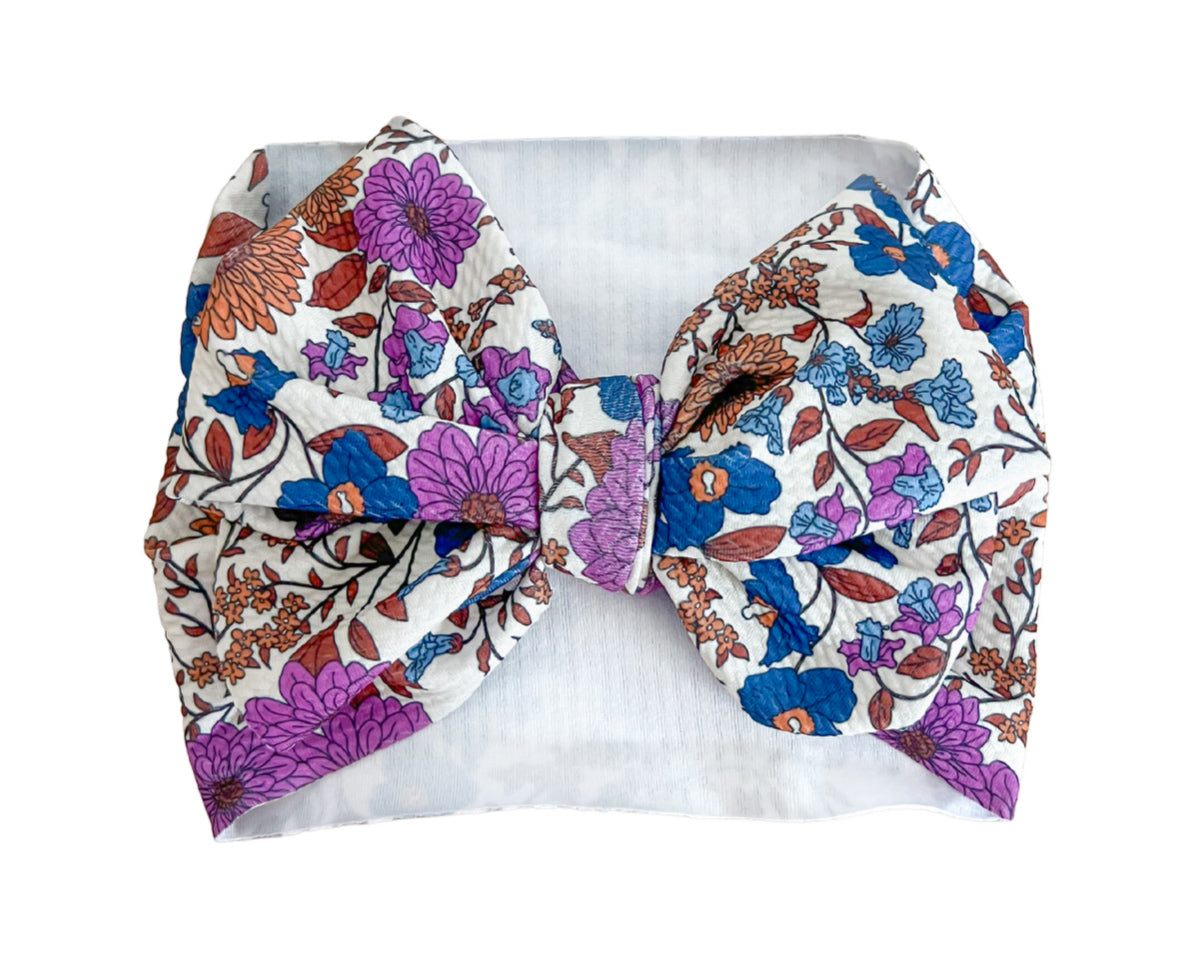 Meadow Headwrap Bow - Elle & Mily