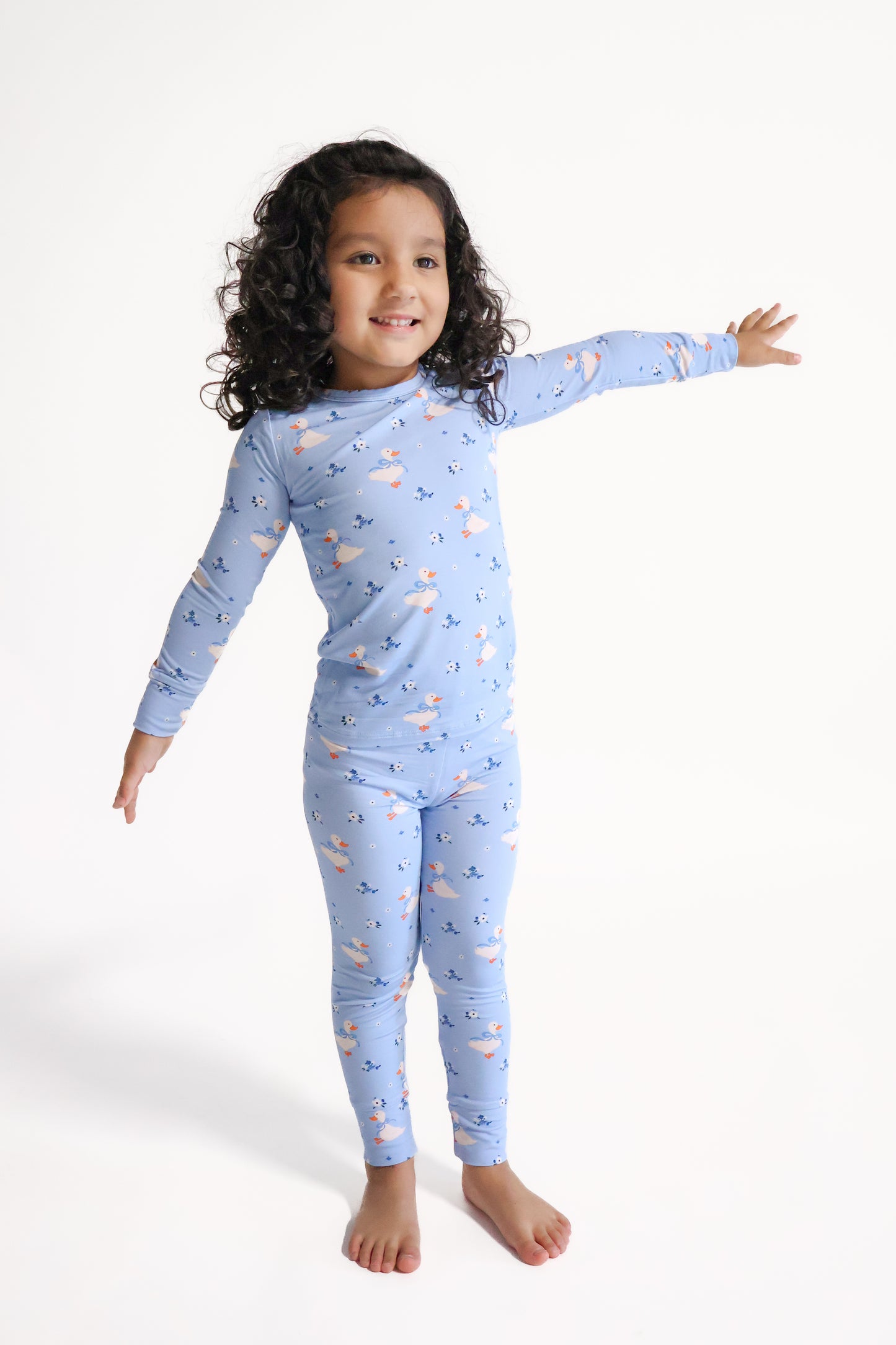 Duckling Daze Two Piece Pajama Set