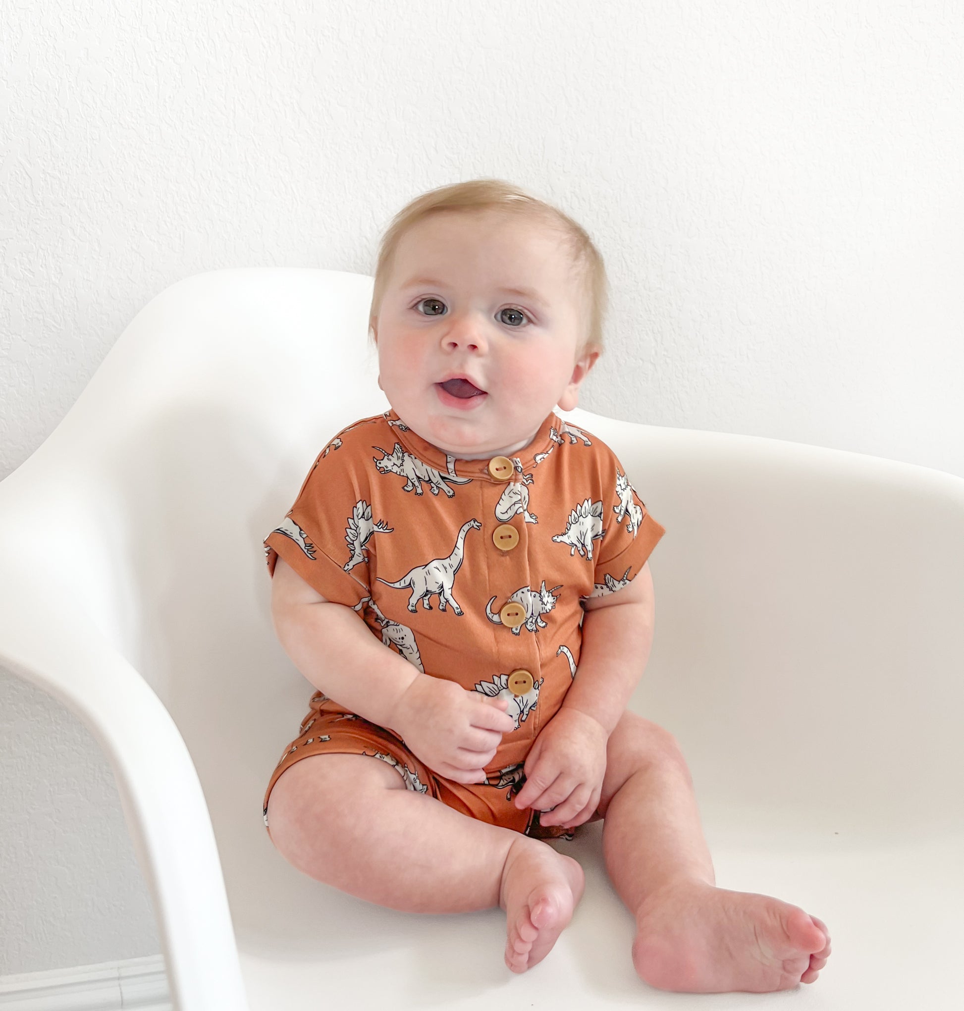 Rex Short Romper - Elle & Mily