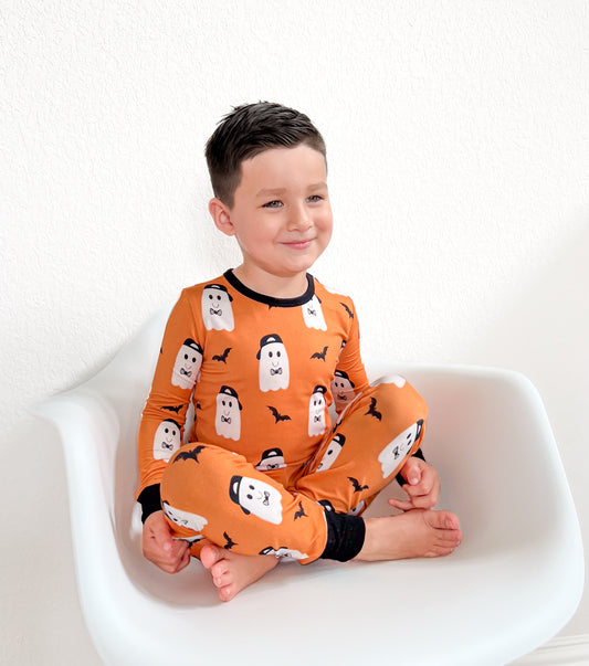 Halloween Bamboo Pajamas and sleeper.