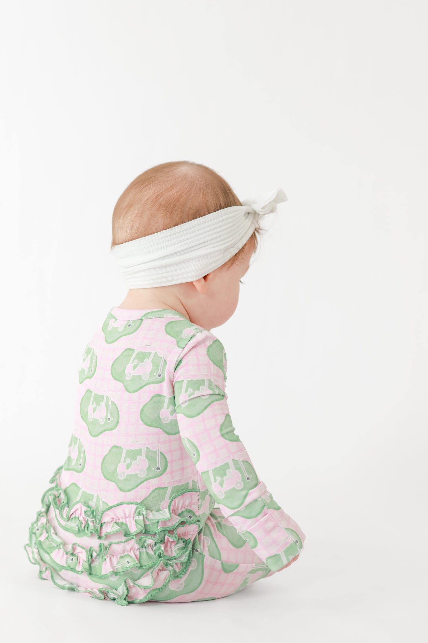 Pink Tee Time Convertible Zip Romper