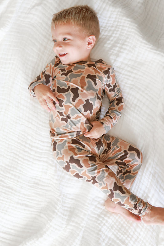 Harvest Duck Camo Pajama Set