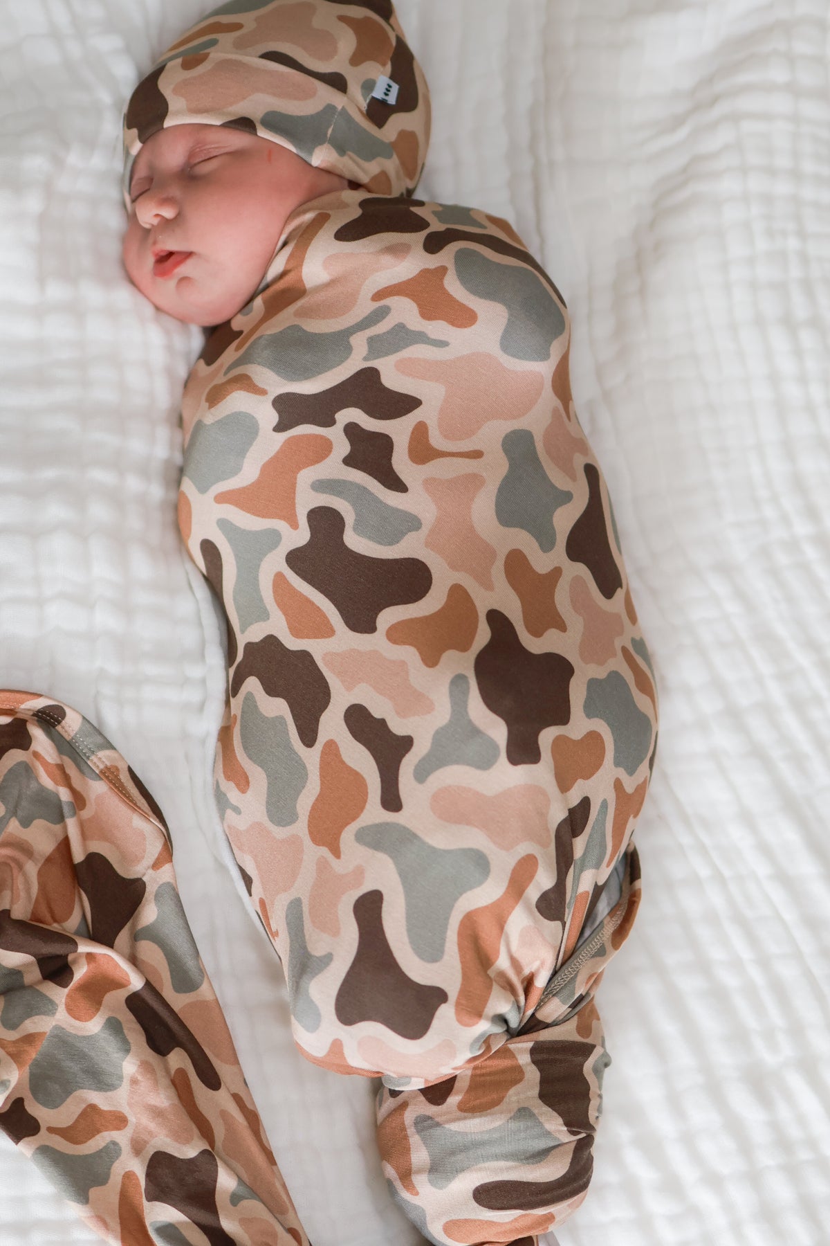 Harvest Duck Camo Swaddle Blanket