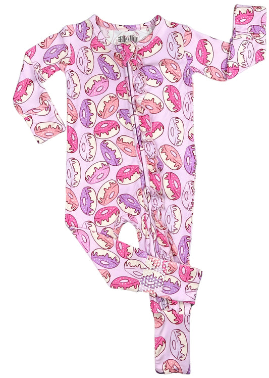 Donuts for You Convertible Zip Romper - Elle & Mily