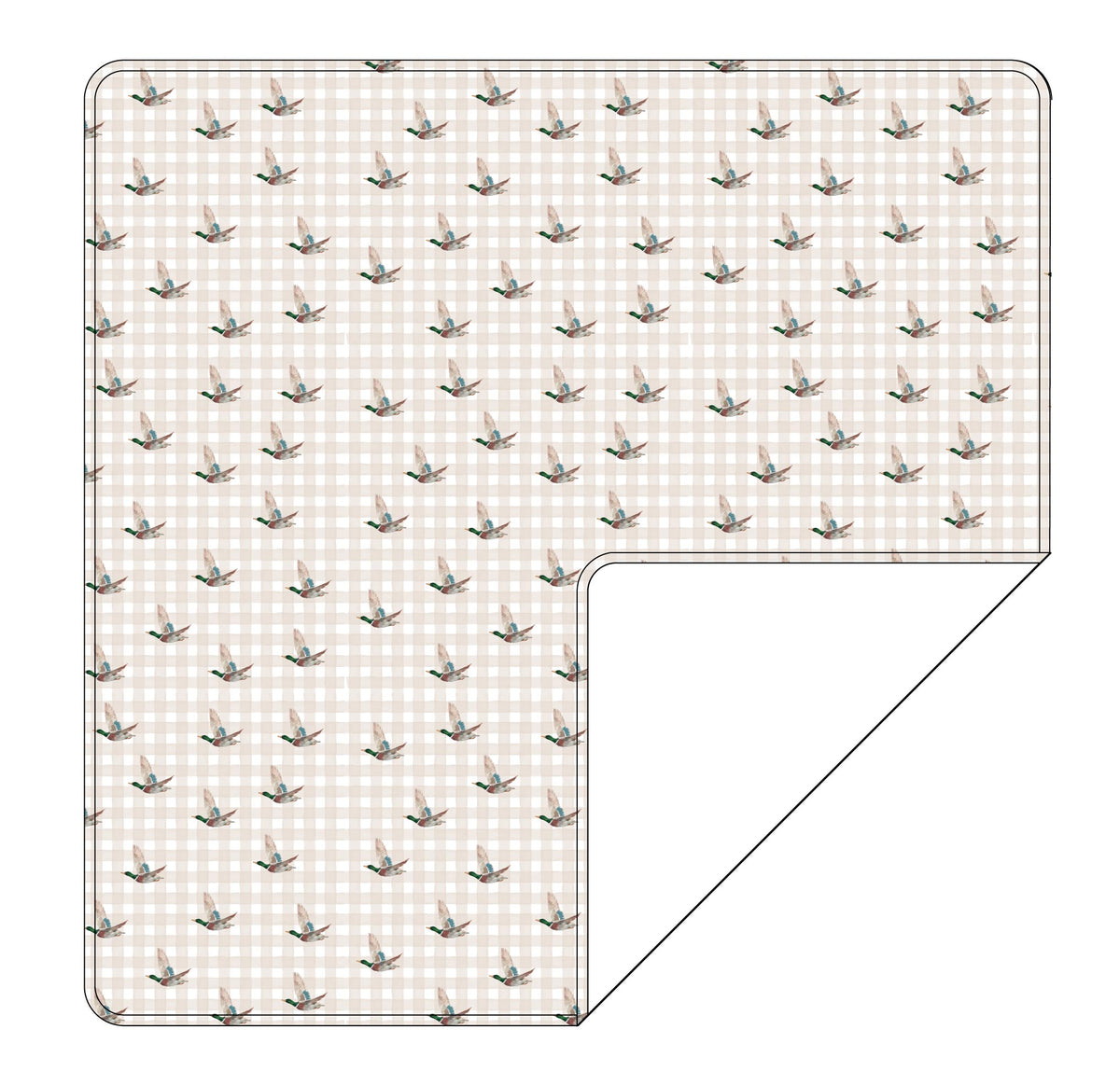 Mallard Marsh Swaddle Blanket