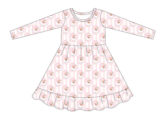 Vintage Santa Twirl Dress