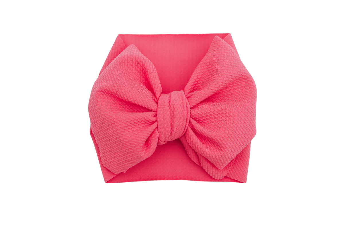 Bubblegum Headwrap Bow